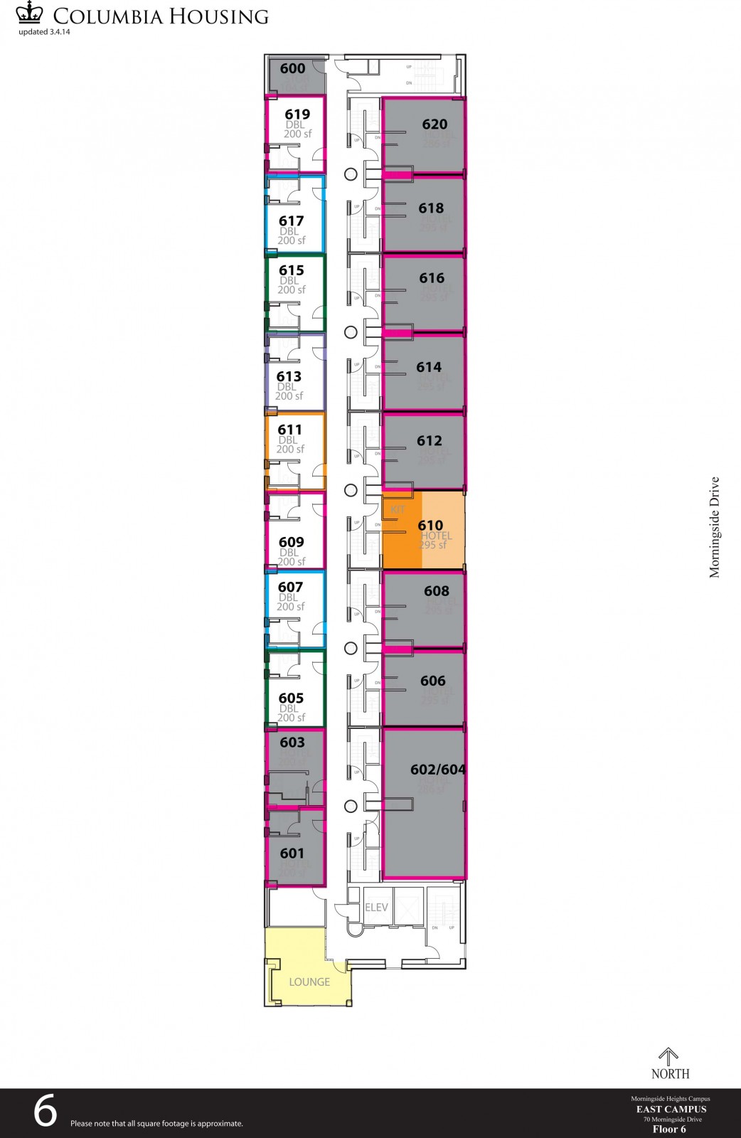 East Campus Columbia Housing